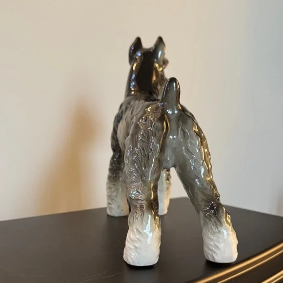 Vintage Shafford Japan Schnauzer Figurine Model #160 - Picture 6 of 12